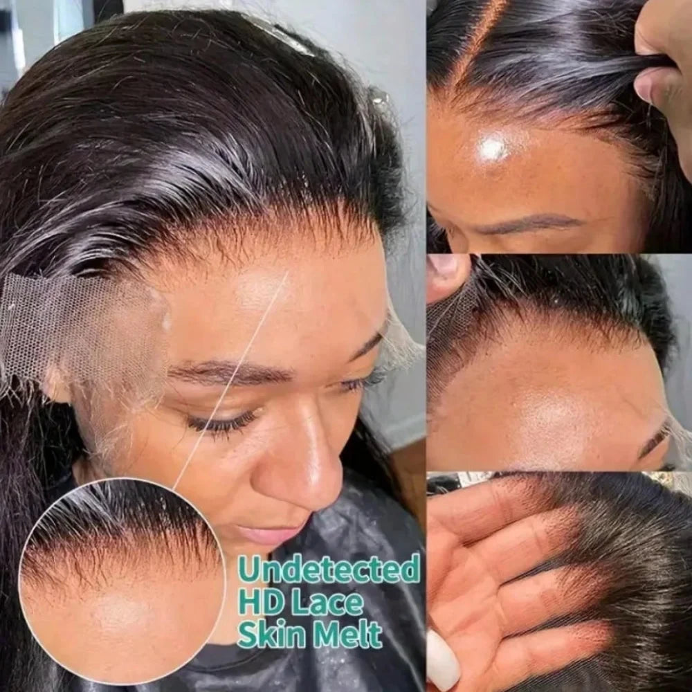 Brazilian Xpressions Straight Human Hair Lace Wig