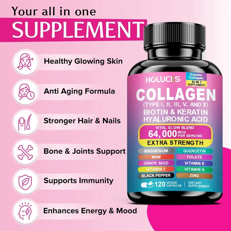 Collagen Complex with Biotin and Hyaluronic Acid