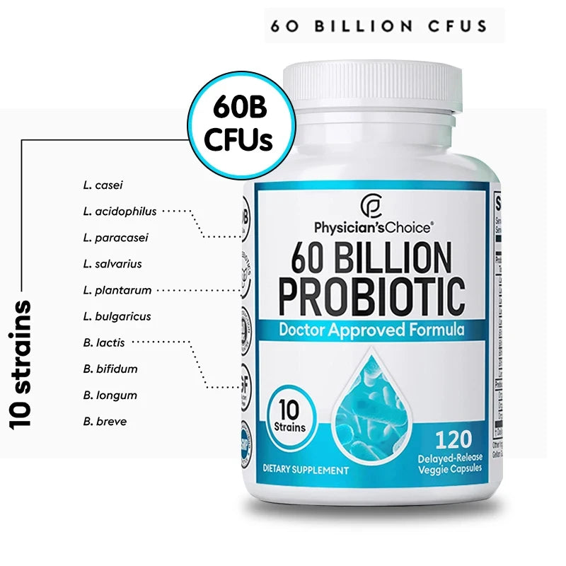 Physicians Choice 60 Billion Probiotic Digestive Supplement