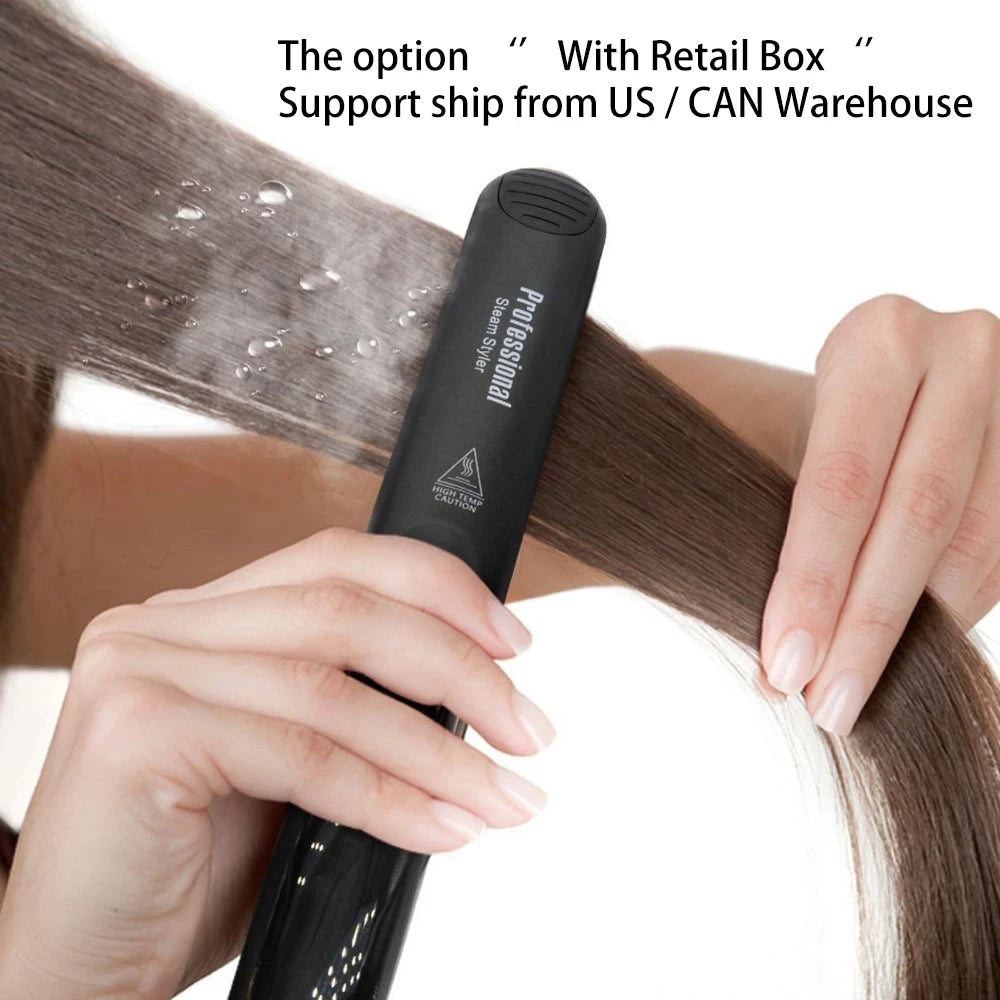 Steam Vapor Ceramic Hair Straightener