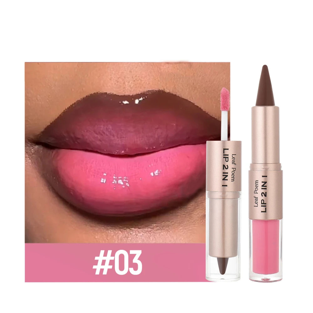 Double Head Plumping Lip Liner and Glaze