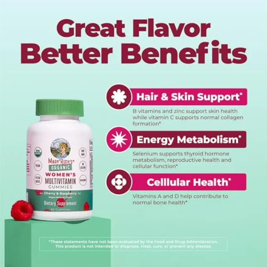 Women's Multivitamin Hair and Skin Gummies